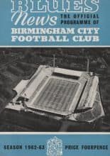 Birmingham City v Manchester City 13-Oct-1962