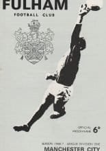 Fulham v Manchester City 26-Nov-1966