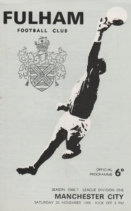 Fulham v Manchester City 26-Nov-1966