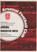 Arsenal v Manchester United 26-Dec-1968