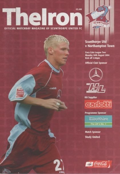 Scunthorpe United v Northampton Town  30-Aug-2004