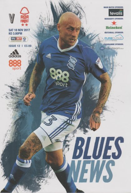 Birmingham City v Nottingham Forest 18-Nov-2017
