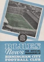 Birmingham City v Preston North End 07-Feb-1959