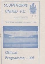Scunthorpe United v Portsmouth 30-Jan-1963