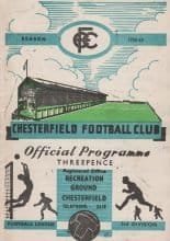 Chesterfield v Reading 25-Apr-1959