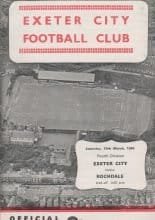 Exeter City v Rochdale 15-Mar-1969