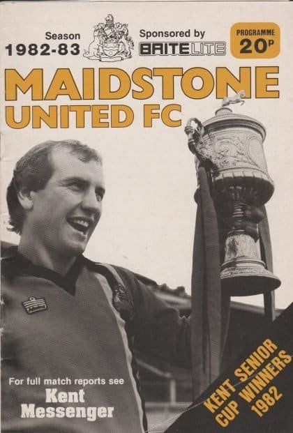 Maidstone United v Runcorn 16-Apr-1983