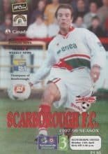 Scarborough v Scunthorpe United  13-Apr-1998