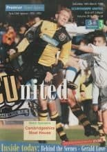 Cambridge United  v Scunthorpe United 14-Mar-1998