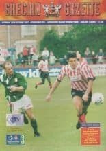 Exeter City v Scunthorpe United   25-Oct-1997