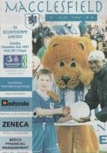 Macclesfield Town v Scunthorpe United  2-Dec-1997