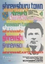 Shrewsbury Town v Scunthorpe United 02-May-1998