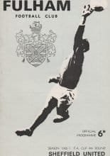 Fulham v Sheffield United   18-Feb-1967