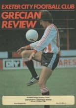 Exeter City v Sheffield United 21-Mar-1981