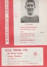 Crewe Alexandra v Southend United  17-Apr-1971