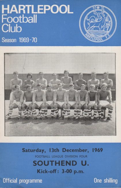 Hartlepool United v Southend United 13-Dec-1969