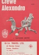 Crewe Alexandra v Southend United  15-Jan-1972