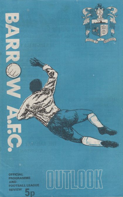 Barrow v Southend United  19-Feb-1972