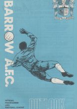 Barrow v Southend United  20-Mar-1971