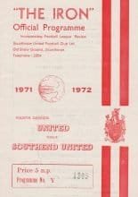Scunthorpe United v Southend United 25-Apr-1972