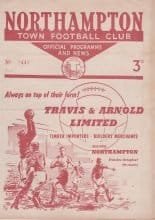 Northampton Town v Southend United 26-Apr-1958