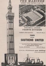 Grimsby Town v Southend United 29-Sep-1970