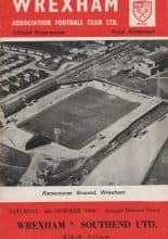 Wrexham v Southend United 04-Oct-1969
