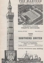 Grimsby Town v Southend United 04-Apr-1970