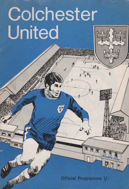 Colchester United v Southend United 08-Nov-1969