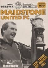 Maidstone United v Stafford Rangers  11-Dec-1982