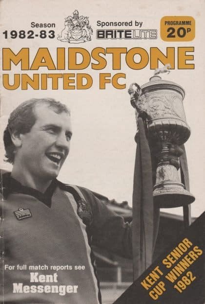 Maidstone United v Stafford Rangers  11-Dec-1982