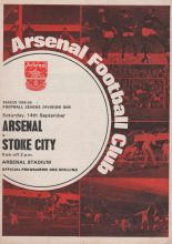 Arsenal v Stoke City 14-Sep-1968
