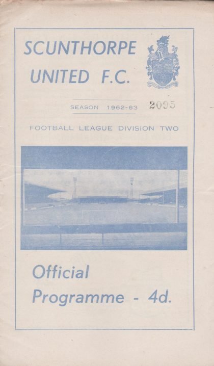 Scunthorpe United v Swansea Town 11-Sep-1962