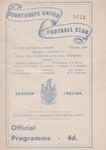 Scunthorpe United v Swansea Town 12-Sep-1963