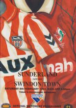 Sunderland v Swindon Town 06-Feb-1993