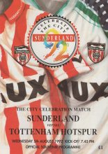 Sunderland v Tottenham Hotspur  05-Aug-1992