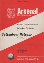 Arsenal v Tottenham Hotspur 07-Jan-1967