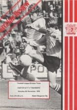 Exeter City v Tranmere Rovers  04-Nov-1978