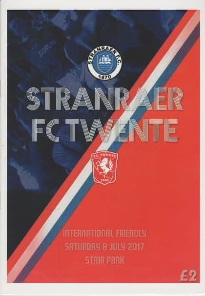 Stranraer v FC Twente 65 Enschede 08-Jul-2017