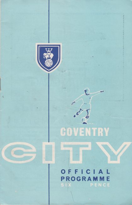 Coventry City v Watford 26-Oct-1963
