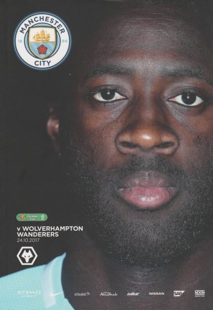 Manchester City v Wolverhampton Wanderers  24-Oct-2017