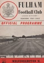 Fulham v Wolverhampton Wanderers  02-Dec-1961