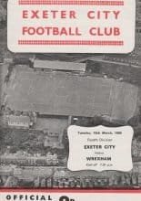 Exeter City v Wrexham 18-Mar-1969