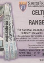 Glasgow Celtic v Glasgow Rangers  15-Mar-2009