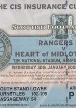 Heart of Midlothian v Glasgow Rangers  30-Jan-2008