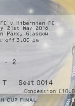 Glasgow Rangers v Hibernian 21-May-2016