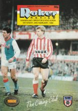 Sunderland v Brighton & Hove Albion  24-Feb-1990