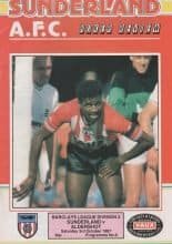 Sunderland v Aldershot 03-Oct-1987