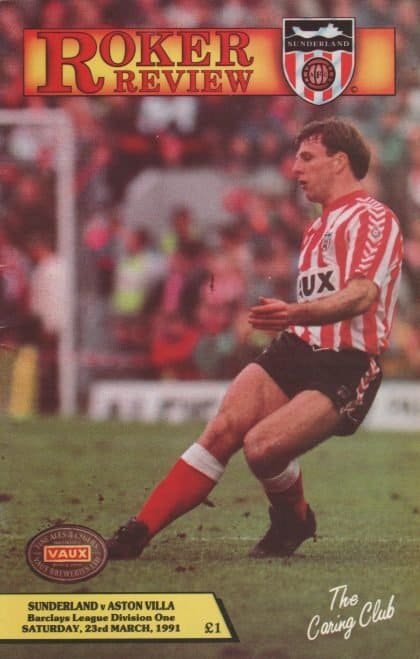 Sunderland v Aston Villa 23-Mar-1991