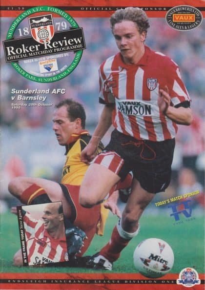Sunderland v Barnsley 28-Oct-1995